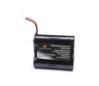 3.7V 6600mAh 1S Li-Ion Batterie pour radio: NX6/NX8/NX10/iX12, Tx Plug (XH-1S)
