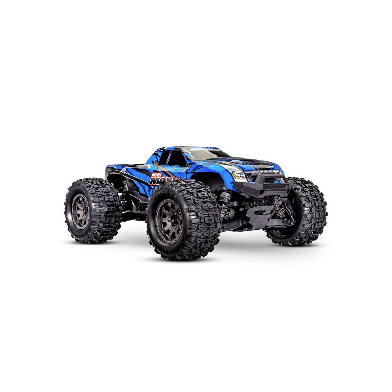 MINI MAXX BL-2S USB MIT ACCUS / USB-Ladegerät blau
