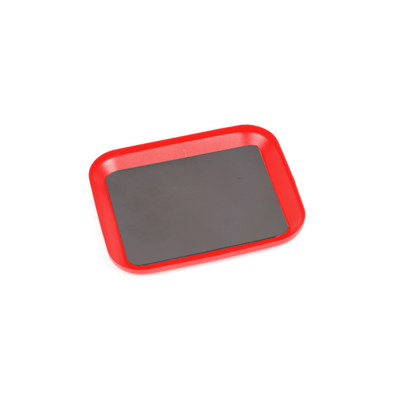 Red screw-tray