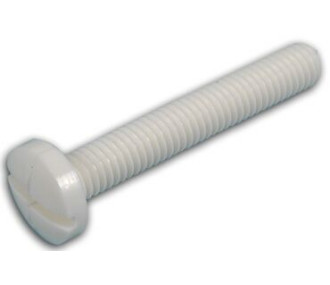 TORNILLO NYLON M6x40 TC SLIT 10pcs