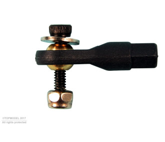 CHAPE A ROTULE, Ø4,8, M2/2 12pcs