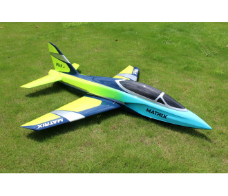 Jet MATRIX 110" 2.80m avec Train rentrant électrique Pilot RC