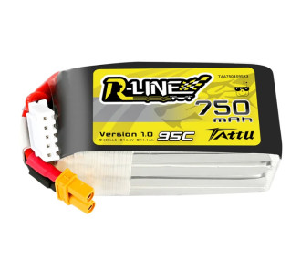 Akku Tattu lipo 4S 14.8V 750mAh 95C Steckdose XT30