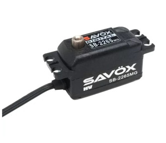 Servo numérique bas profil Savox SB-2265MG (57g, 13kg.cm, 0.08s/60°)