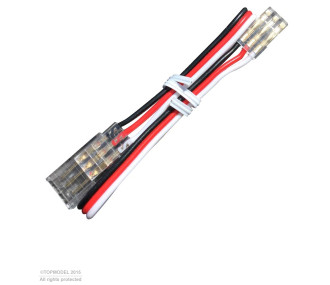 RALLONGE SERVO JR/FUT 30cm TRANSPARENTE