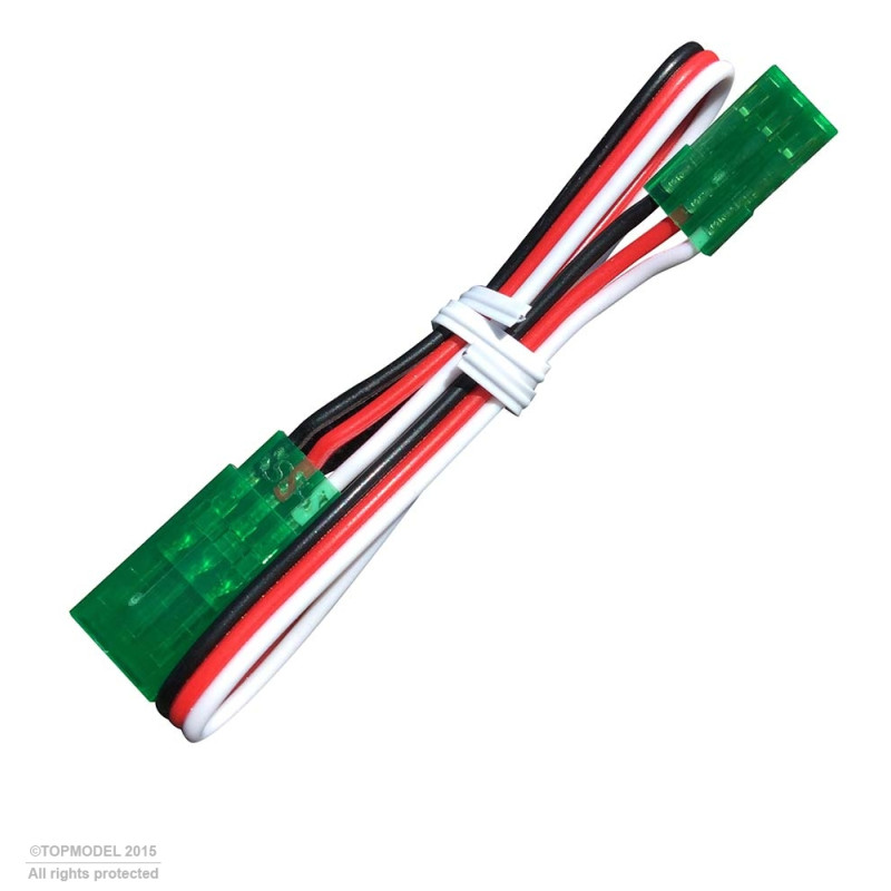 RALLONGE SERVO JR/FUT 30cm VERTE