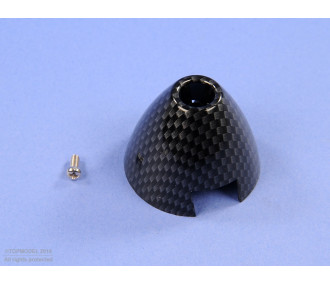 TURBO SPINNER Ø30mm CARBON LOOK (seul)