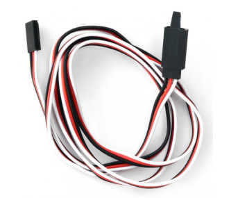 Rallonge servo Futaba avec sécurité 900mm 26AWG (0,32mm²)