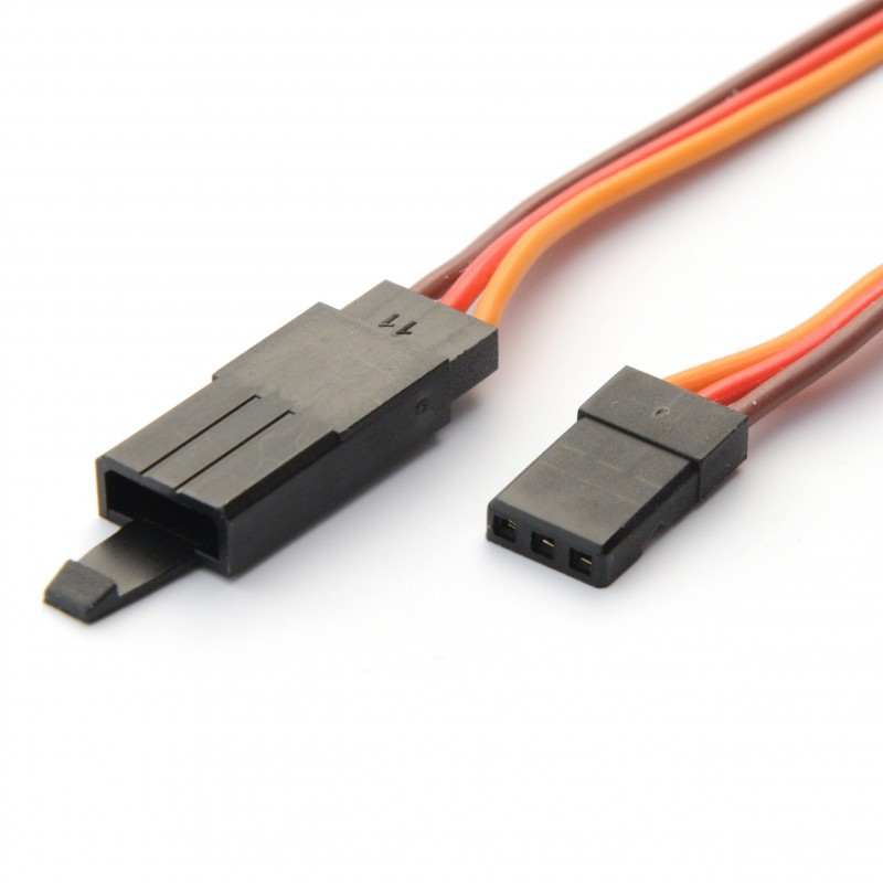 Rallonge servo JR avec sécurité 900mm 26AWG (0,32mm²)