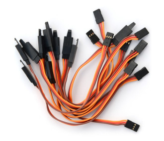 Rallonge servo JR avec sécurité 150mm 26AWG (0,32mm²)