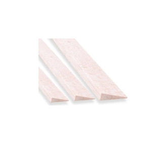 Bord de fuite droit balsa 40x15mm