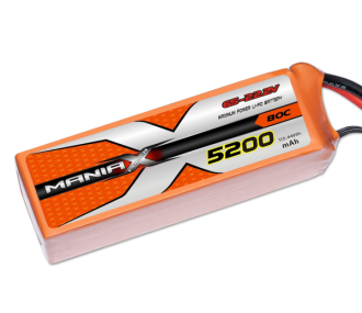 Batterie Maniax eXtreme lipo22.2V 5200mAh 80C