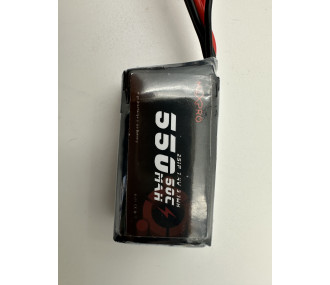 Batterie LiPo Max Pro 7.4V 550 mah en 50C JST-BEC