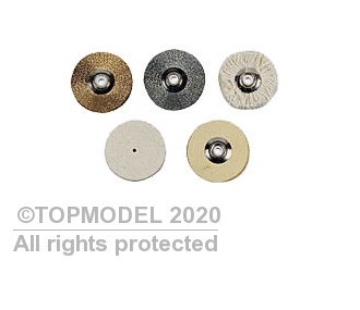 Proxxon Assortiment de disques à polir 5 pièces