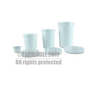 POT DE MIXAGE EN PLASTIQUE 365ml 1Pcs