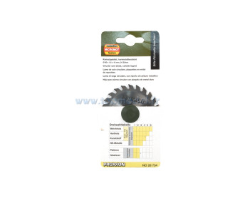 Proxxon LAME DE SCIE CIRCULAIRE 85x1,6x10 mm