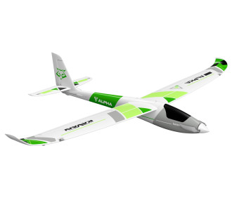 Motoplaneur Kavan Alpha V2 1500mm ARF - vert