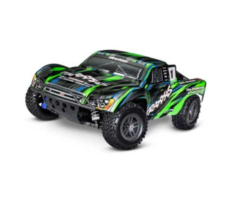 SLASH 4X4 BRUHLESS 2S + HD PARTS green