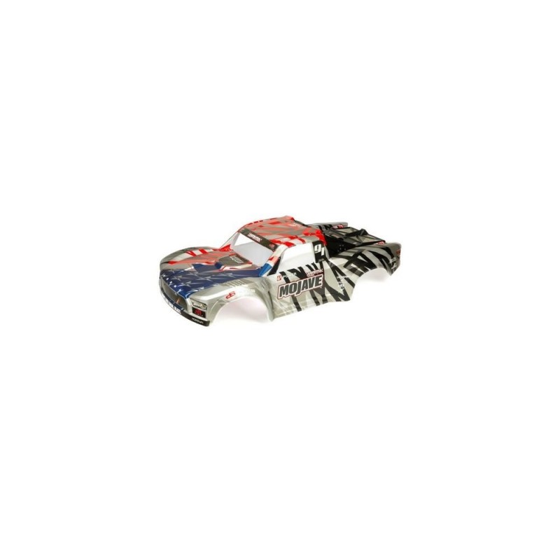 ARRMA MOJAVE 6S BLX Finished Body (Silver/Red) - ARA411005