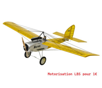 Pack Avion Ecotop Baron Jaune ARF env.1.57m avec motorisation LBS