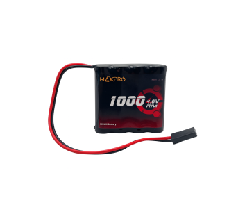 Batterie NiMh 4,8V 1000mAh plat MaxPro