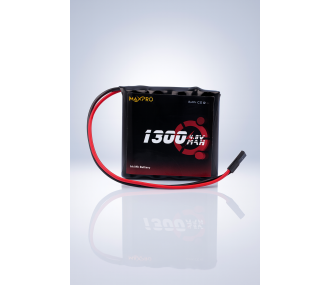 Batterie 4,8V 1300mAh NiMh flach AA FLASH RC
