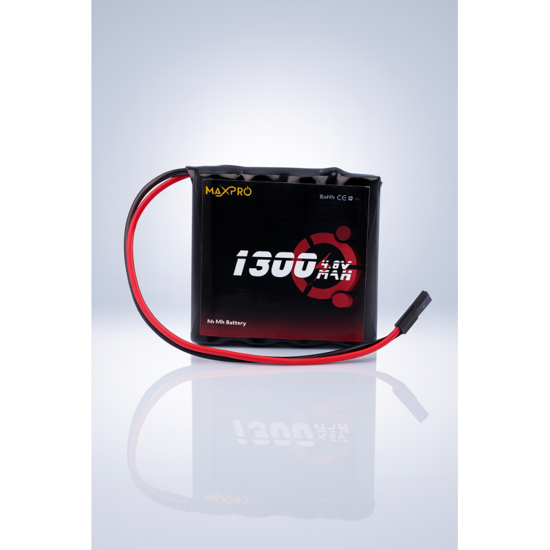 Battery 4,8V 1300mAh NiMh flat AA FLASH RC