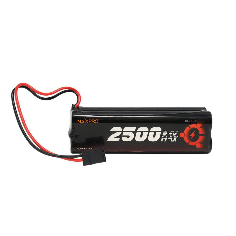 Batería 9,6V 2500mAh NiMh (UNI/JR) Tx en formato bloque AA FLASH RC