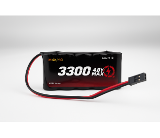 Batterie 4,8V 3300mAh NiMh flach FLASH RC