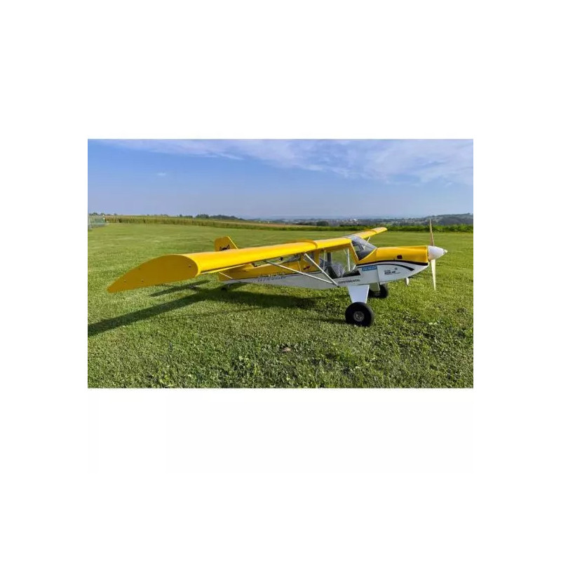 Avion VQ Models Sky Fox (jaune ) / 2540 mm  ARF