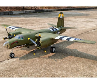 Aereo Dynam B-26 Marauder PNP verde circa 1.50.m
