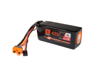 7.4V 4000mAh 2S 15C Smart G2 LiPo Battery IC3