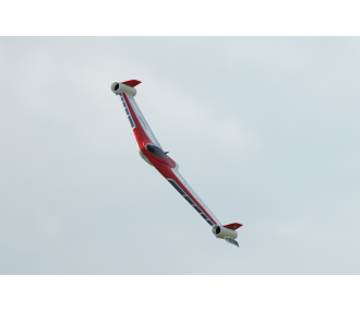 XFLY EAGLE 40mm EDF FLYING WING avec gyro - rouge 