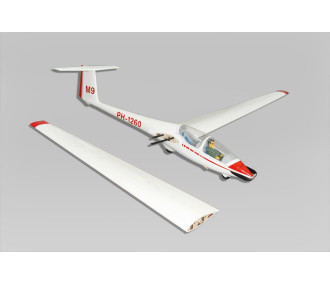 Motovelero ASK-21 aprox.3.20m ARF 1/5e Modelo Phoenix