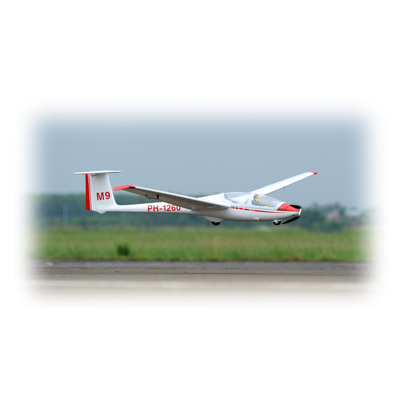 Motovelero ASK-21 aprox.3.20m ARF 1/5e Modelo Phoenix