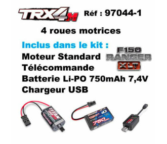 TRX-4M K10 1/18 rouge