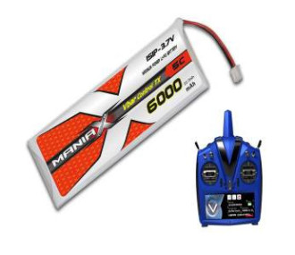 Batterie Maniax TX lipo 3.7V 6000mAh (Vbar control TX) 