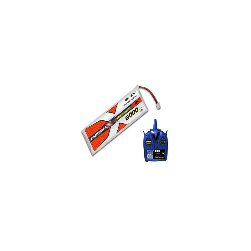 Batterie Maniax TX lipo 3.7V 6000mAh (Vbar control TX) 