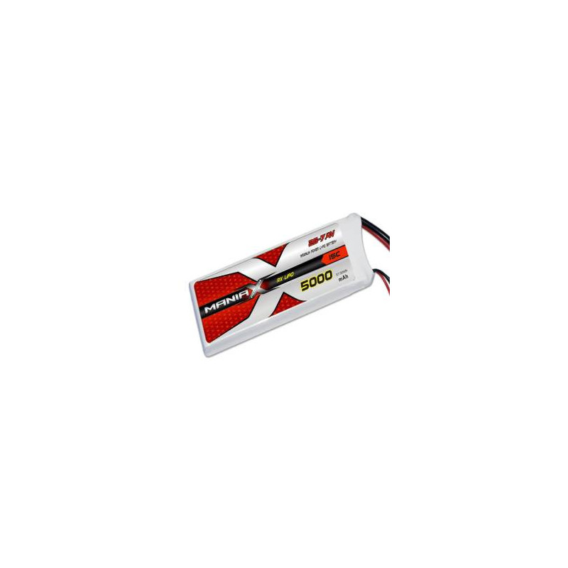 Batterie Maniax RX lipo 7.4V 5000mAh 