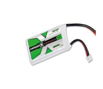 Batterie Maniax ECO lipo 11.1V 1300mAh 30C (T-Rex 300X) 