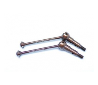 Serpent CVD axle set steel (2) SER401373 