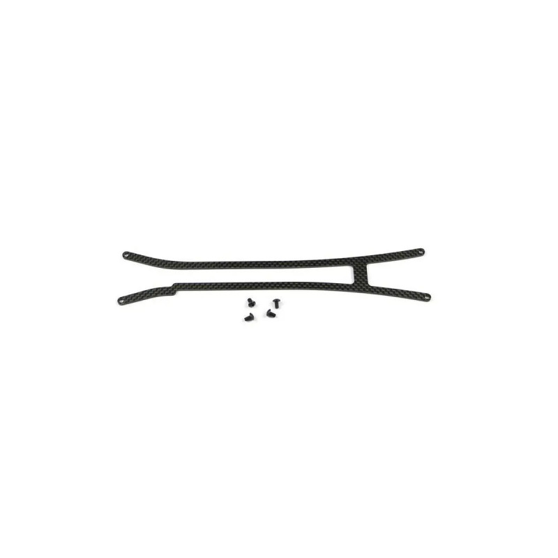 Serpent I Topdeck 2mm carbon 4-X (SER401720)