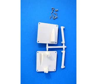 Supporti per servi alari per micro servi (1 coppia) - A2pro