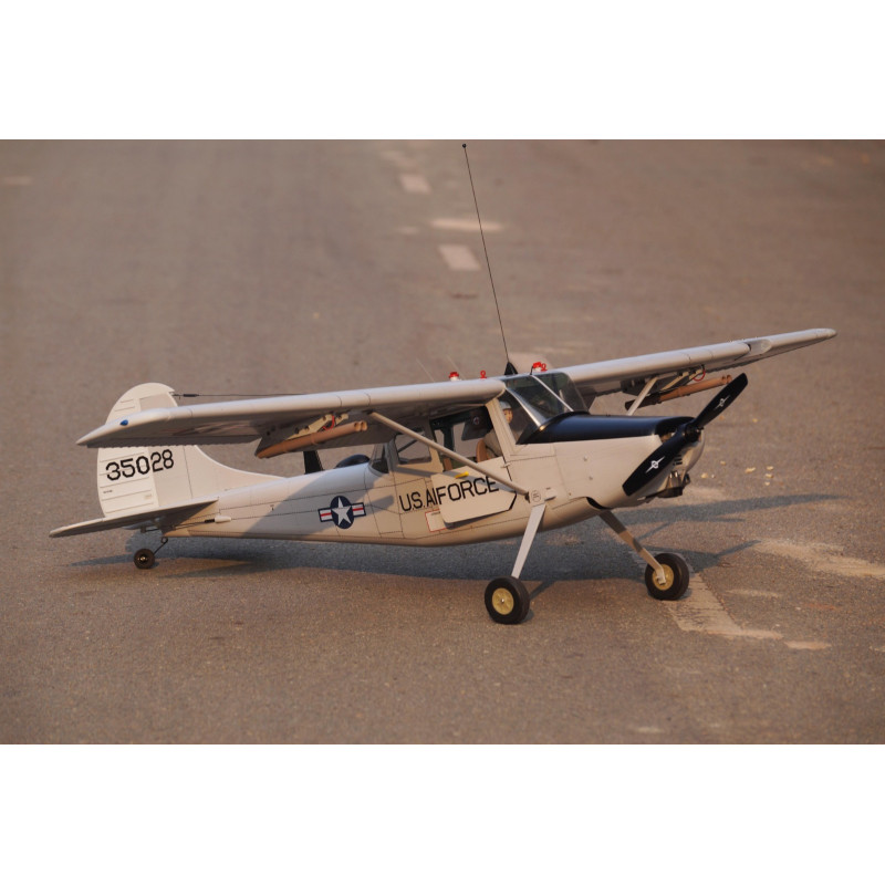 L-19 Birddog 55 size EP-GP ( 1,72m wingspan) silver version