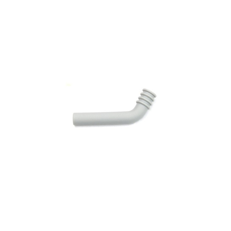 Coude d'échappement silicone 12mm Gris