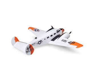 Beechcraft D18/RC-45J 1.5m BNF Basic with AS3X+ and SAFE Select E-Flite