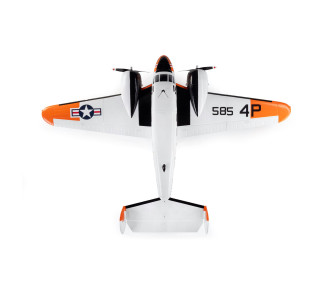 Beechcraft D18/RC-45J 1.5m BNF Basic with AS3X+ and SAFE Select E-Flite