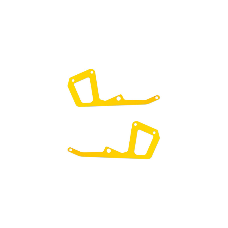 m2 v3 pro renfort châssis droite et gauche couleur jaune