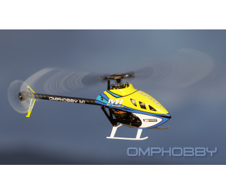 OMPHOBBY M1 V3 PRO - Solar Yellow-BNF Hélicoptère Micro 3D Direct Drive (ExpressLRS Intégré)