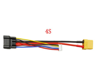 Langer Adapter von Traxxas (TRX) auf XT60 männlich 4S